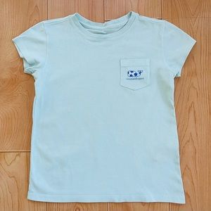 Vineyard Vines Girls Soccer Whale Short-Sleeve Tee
